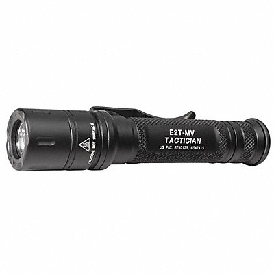 Tactical Flashlight Aluminum Black 800lm