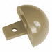 H3623 End Cap Tan 2 x 1-1/16In