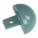 H3623 End Cap Teal 2 x 1-1/16In