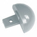 H3623 End Cap Silver-Gray 2 x 1-1/16In