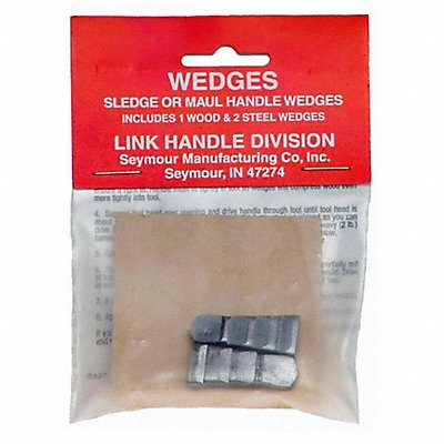 Hatchet Handle 1 Wood 2 Steel Wedges