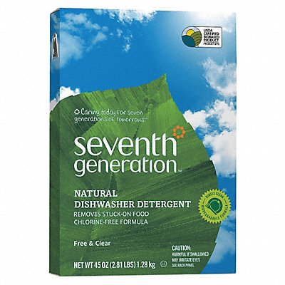 Dishwasher Machine Detergent 45 oz PK12