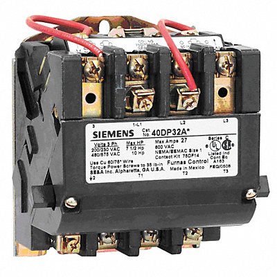 NEMAMagContactor NonReversing 208VAC