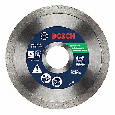 Diamond Saw Blade Blade Dia 4 in.