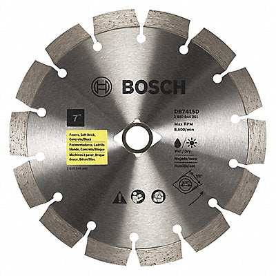 Diamond Saw Blade Blade Dia 7 in.