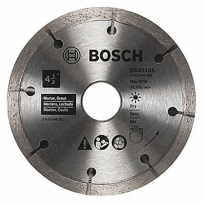 Diamond Saw Blade Dia 4-1/2 in.