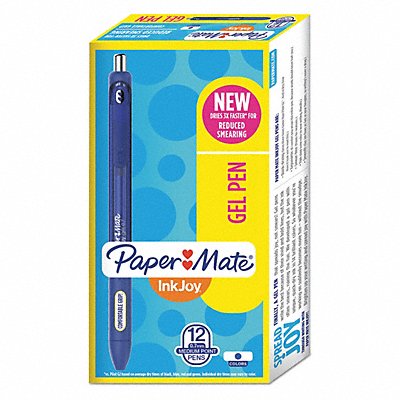 InkJoy Gel Retractable Pen Blue PK12