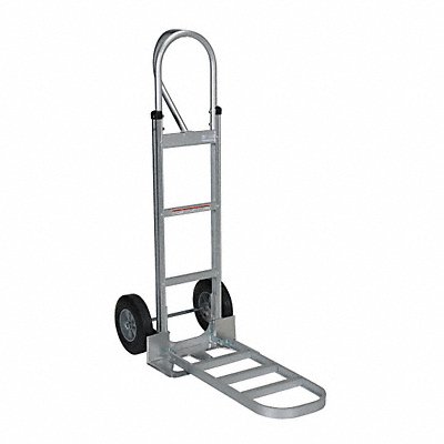 Alum P-Handle Hand Truck Hard Rubber