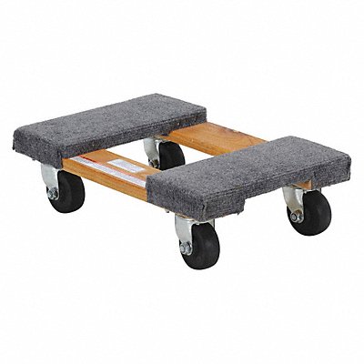 Carpet End Hardwood Dolly 0.9K lb 12x18