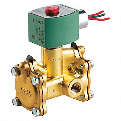 Solenoid Valve Brass NC Air Inert Gas