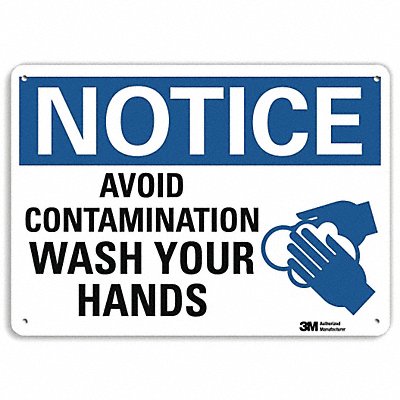 Danger Sign 7 in x 14 in Aluminum