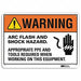 J2716 Warning Sign 7 in x 10 in Aluminum