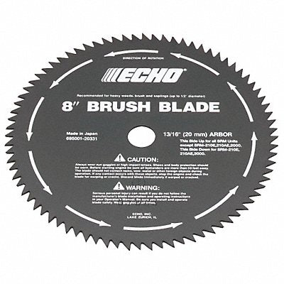 Brush Cutter Blade 8 Dia 80 Tooth