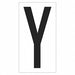 Vinyl WarehouseLetterLabel Y 3-1/2 PK50