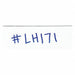 Warehouse LabelMagneticStrips 1 x3 PK25