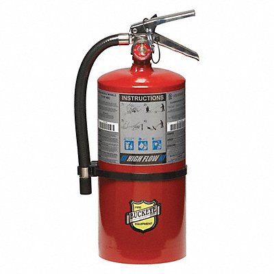 Fire Extinguisher Steel Red ABC