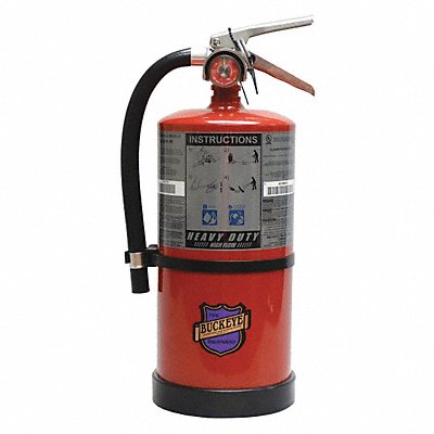 Fire Extinguisher Steel Red BC