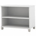 Bookcase Adj. 2 Shelf White 50lbCap