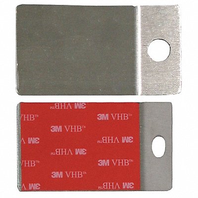 Adhesive Plates Silver 250 lb.