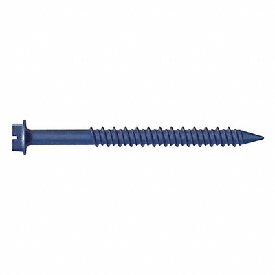 ConcScrw HexWashr S 3/16 D 2-1/4 L PK25