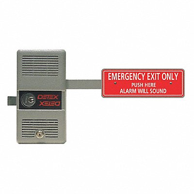 Rim Exit Device with Alarm ECL-230 9V