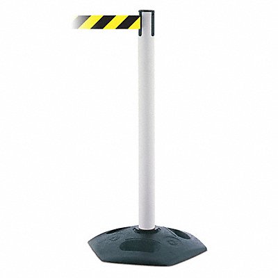 Barrier Post with Belt Yellow/Black