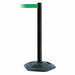 Barrier Post with Belt Green