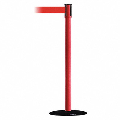 Slimline Post Basic Red 13 ft Steel