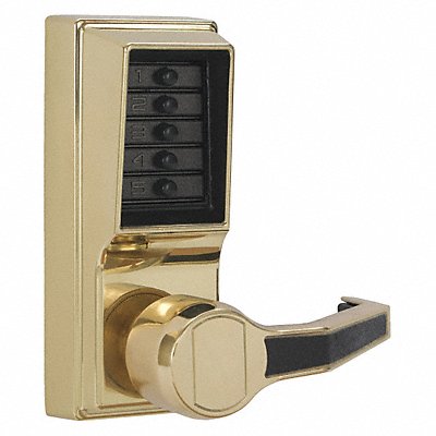 Push Button Lockset Right Lever