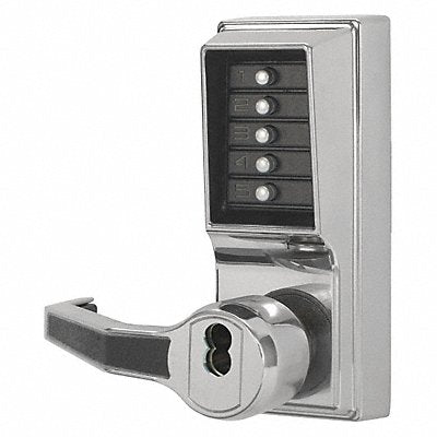 Push Button Lockset Mortise Left Lever