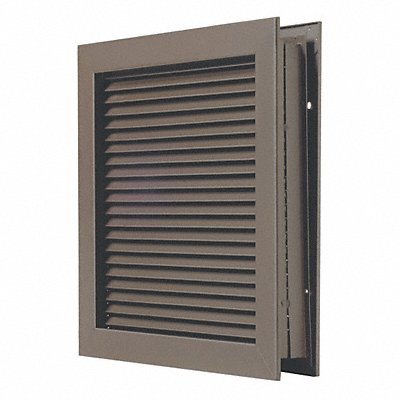 Self Attaching Louver Drk Bronze 16 inH