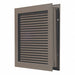 Self Attaching Louver Drk Bronze 16 inH
