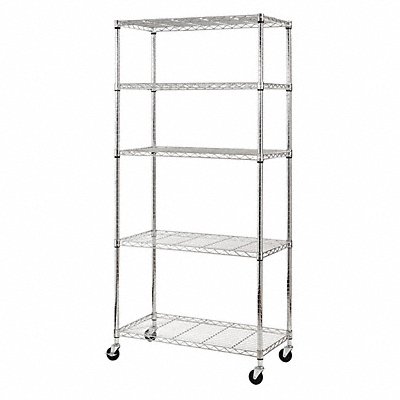 Wire Shlvng 18x72x36in Shlf Cap 200lb