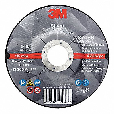 Abrasive Cut-Off Wheel 4-1/2 dia.