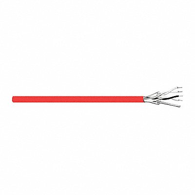 Data Cable Plenum 2 Wire Red 1000ft