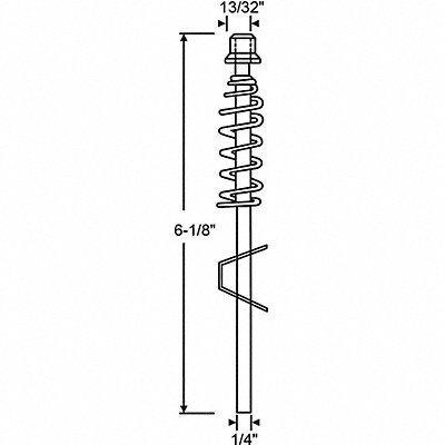 Pin Assembly Steel Plated PK5