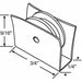 Roller Assembly Sliding Window 3/4 L