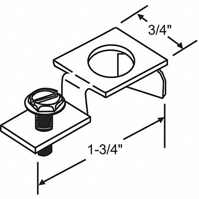 Pivot Bracket Steel Plated