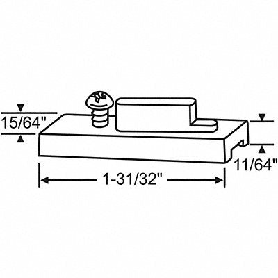 Tube Balance Bar Pivot 1-31/32 L