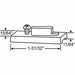 Tube Balance Bar Pivot 1-31/32 L