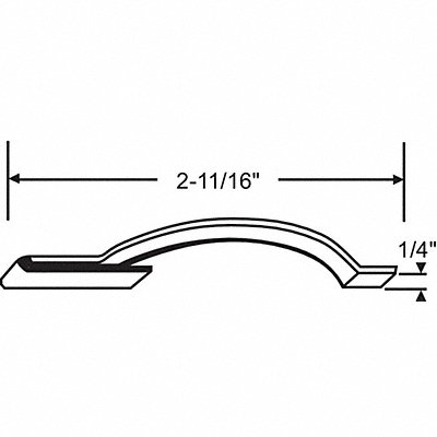 Frame Tension Spring Screen 2-25/64 L