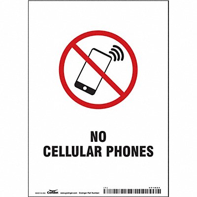 Safety Sign 7 in x 5 in Vinyl