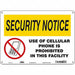 Safety Sign 10 in x 14 in Aluminum