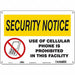 Safety Sign 10 in x 14 in Polyethylene