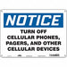 Safety Sign 10 in x 14 in Aluminum