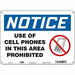 Safety Sign 10 in x 14 in Polyethylene