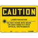 Safety Sign 10 in x 14 in Aluminum