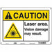 Safety Sign 10 in x 14 in Aluminum