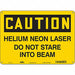 Safety Sign 10 in x 14 in Aluminum