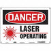 Safety Sign 10 inx14 in Polyethylene